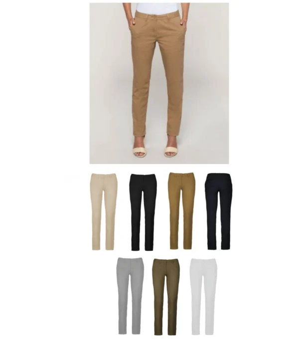 Kariban KB741 Ladies Chino Trousers